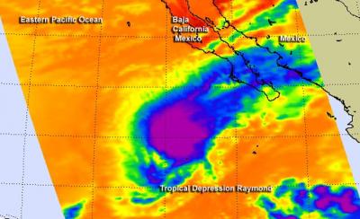 AIRS Image of Raymond
