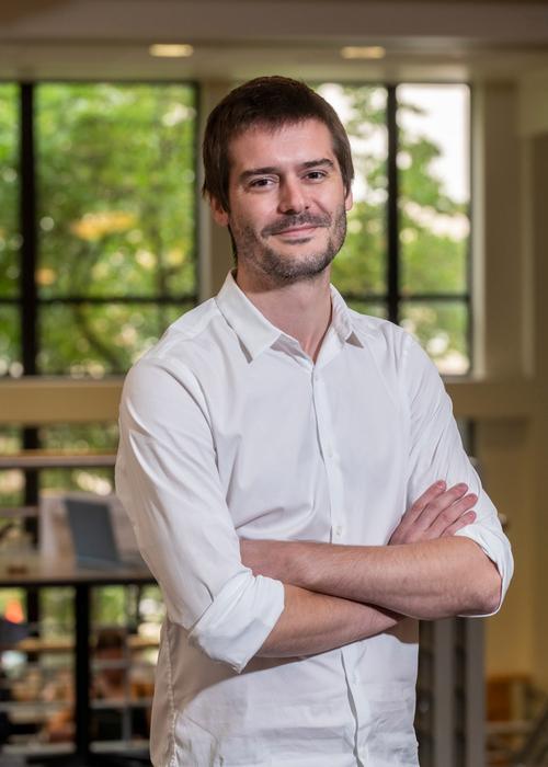 Boston College chemist Alexis Grimaud
