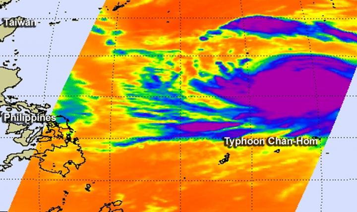 AIRS Image of Chan-Hom