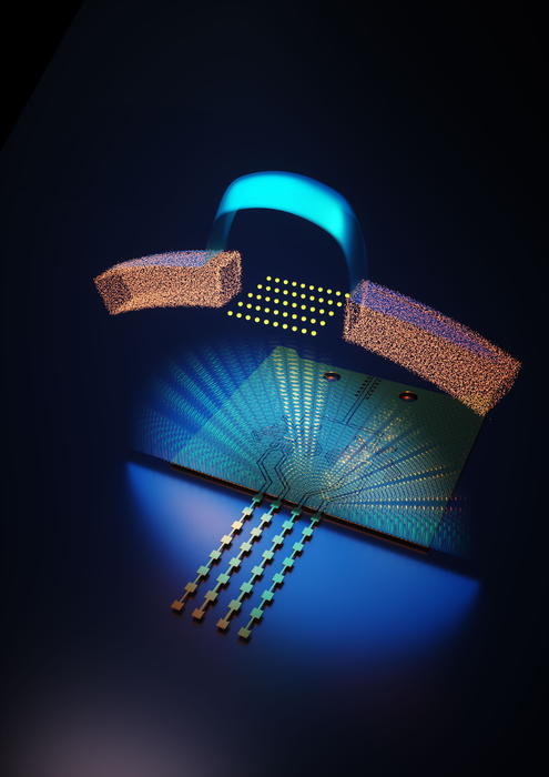 Chip secures wireless transmissions