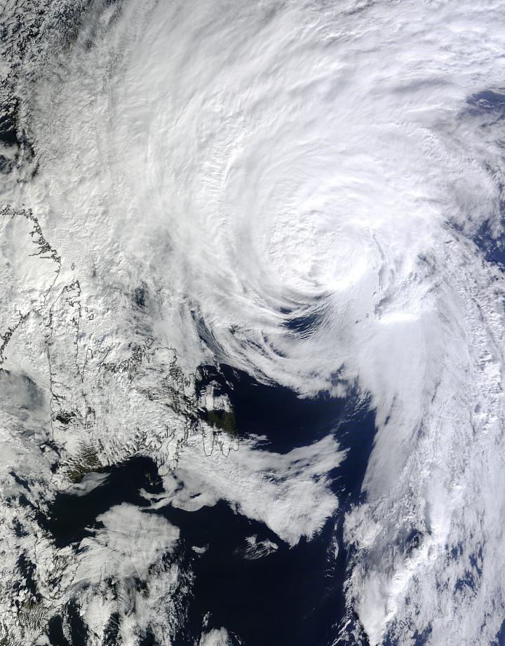 MODIS Image of Gonzalo