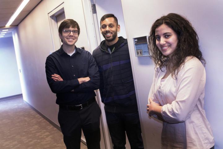 Assistant Professor of Psychology Daryl Cameron, ulian Scheffer and Eliana Hadjiandreou, Penn State