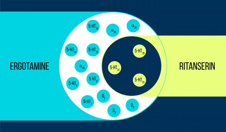 Comparison of Ergotamine and Ritanserin