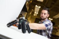 3-D Printed Soft Four Legged Robot