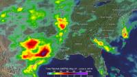 IMERG Image of Texas Flooding