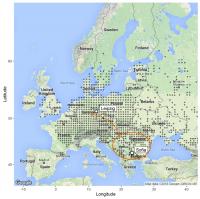 Range of the Sand Lizard