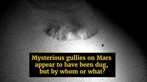 Mysterious gullies on Mars appear to have been dug, but by whom or what?