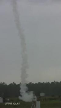 Rocket-Triggered Lightning Event, July 14, 2014