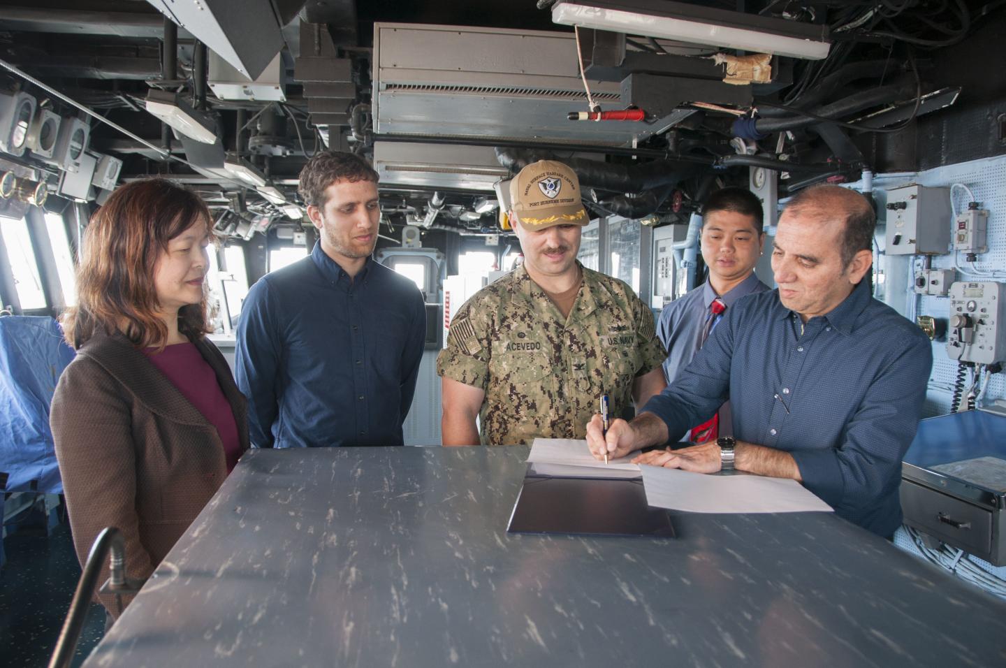 Moback Signs CRADA with US Navy