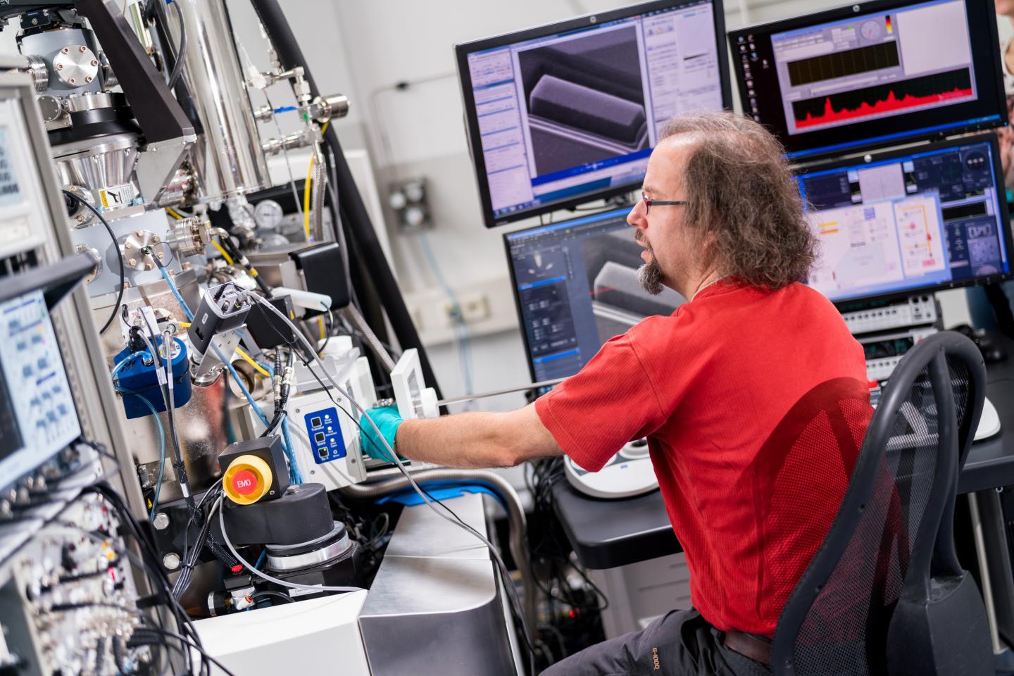 The Helium-ion Microscope at the HZDR