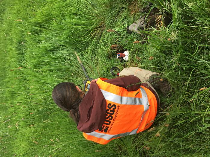 Erin Wirth nodal seismometer Oregon