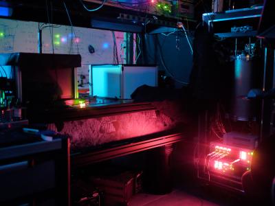 Laboratory that Produced Entangled Photon Triplets