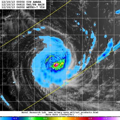TRMM Image of  Amara