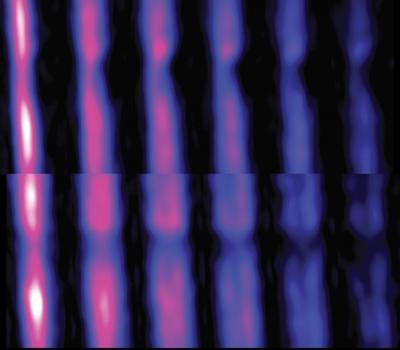 Remote MRI in Microfluidic