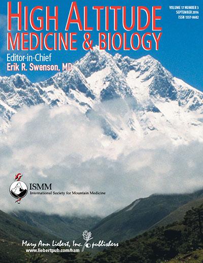 <I>High Altitude Medicine & Biology</I>