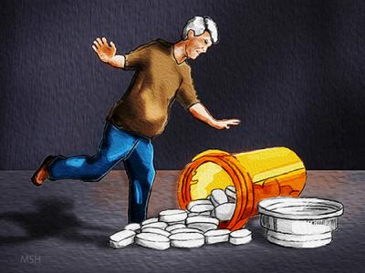 Man and Pills