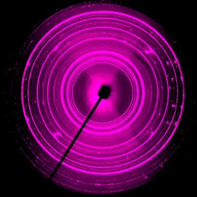 Diffraction Image of Post-perovskite