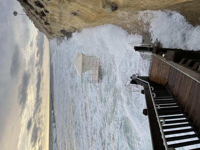 Stonesteps Beach in Encinitas, Calif.