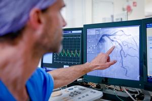 Treating a heart attack