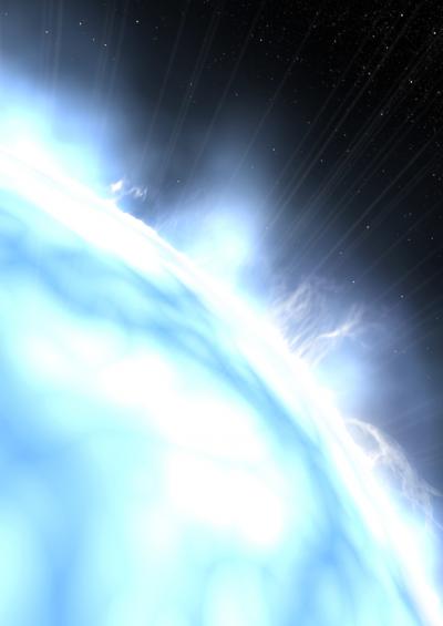 Artists' Concept of Star H1504+65