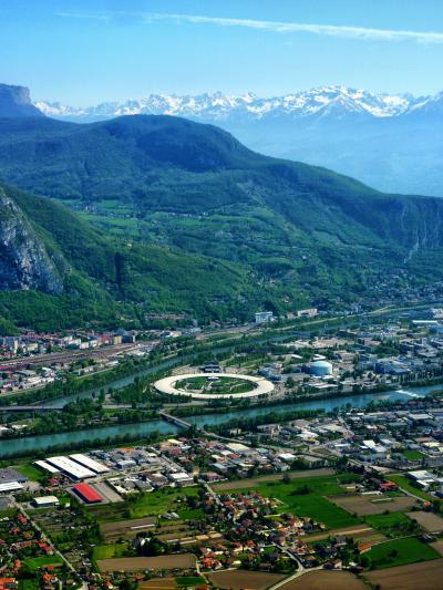 Aerial View of the ESRF