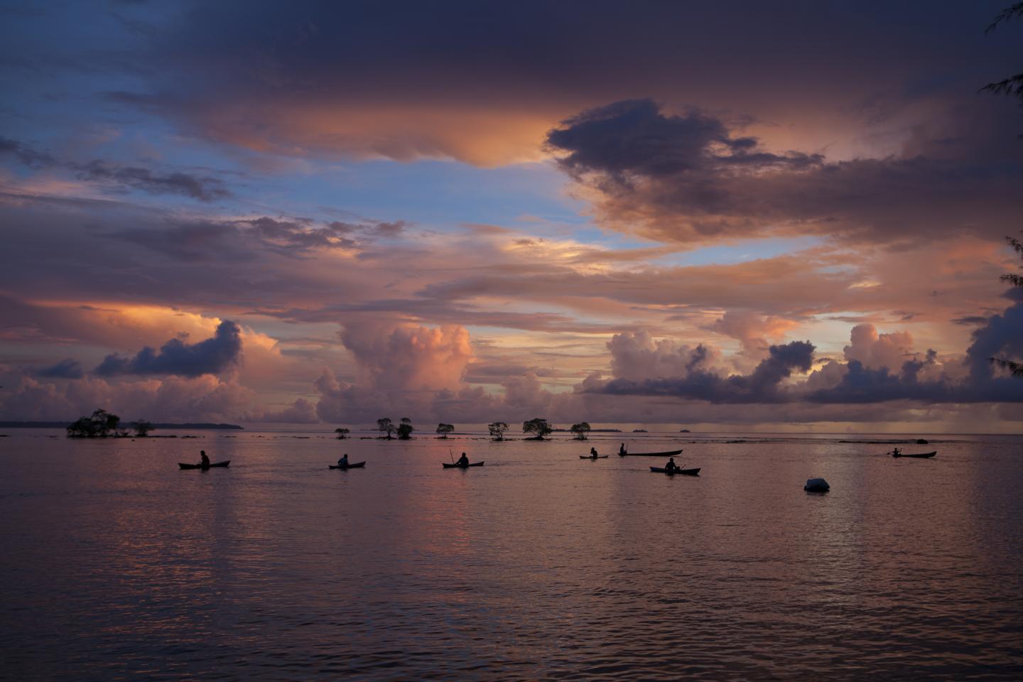 Fishing in Solomon Islands