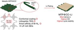 Anion-flux–guided interfacial design for stable lithium metal deposition.