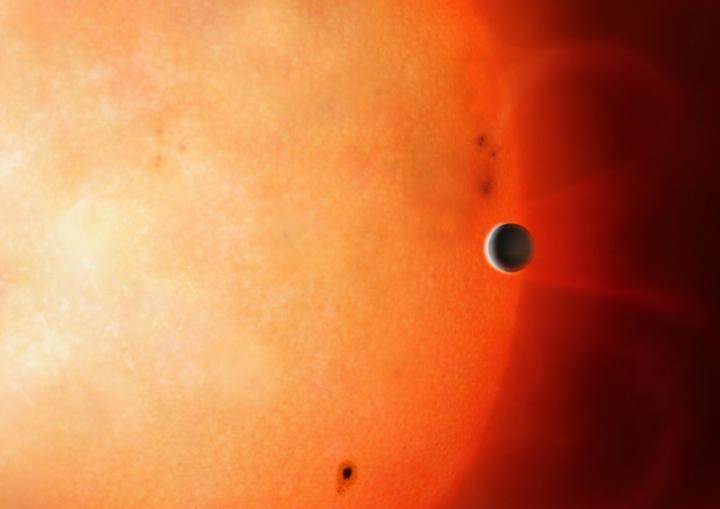 A Neptune-Sized Planet in the Neptunian Desert