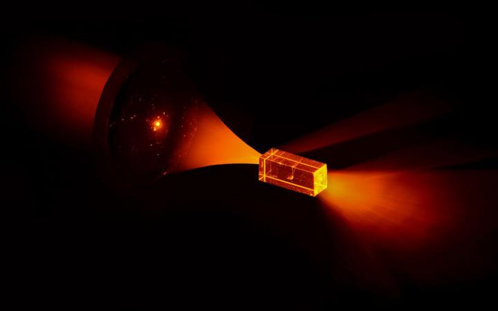 Crystal in Laser