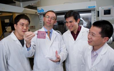 Completely Plastic Solar Cell (1 of 2)