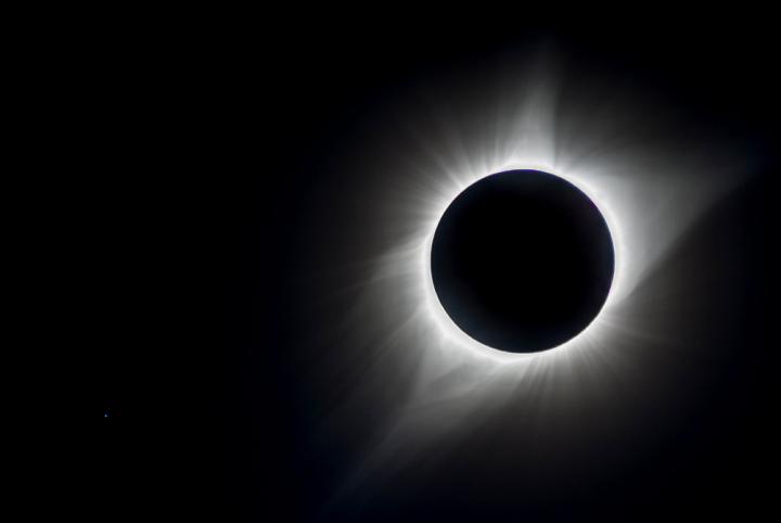 Regulus During the Solar Eclipse