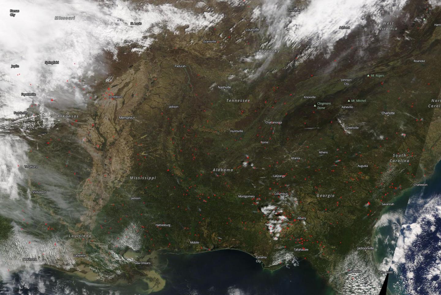 Prescribed Fires in US Pop Up Ahead of Fire Season