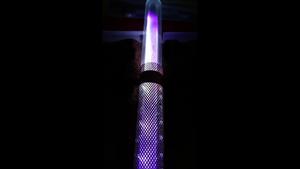 The plasma column used to kickstart the process for 'green ammonia'