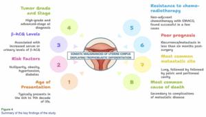Prognostic significance of trophoblastic differentiation and β-hCG secretion in somatic malignancies of uterine corpus: A systematic review with survival analysis
