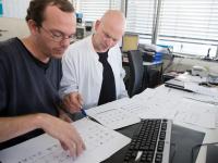 Dr. Thomas Reber (left) and Prof. Dr. Florian Mormann, University of Bonn 