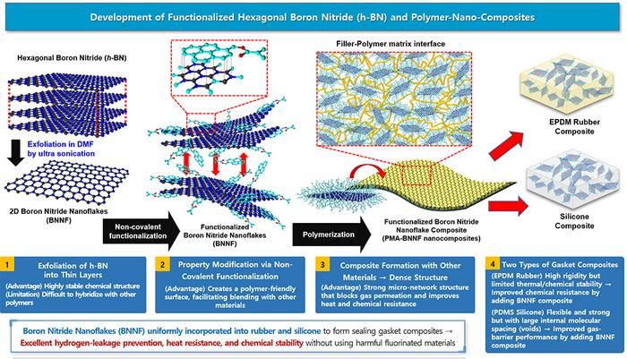 Development of Functionalized Hexagonal Boron Nitride (h-BN) and Nano-Additive–Polymer Composites