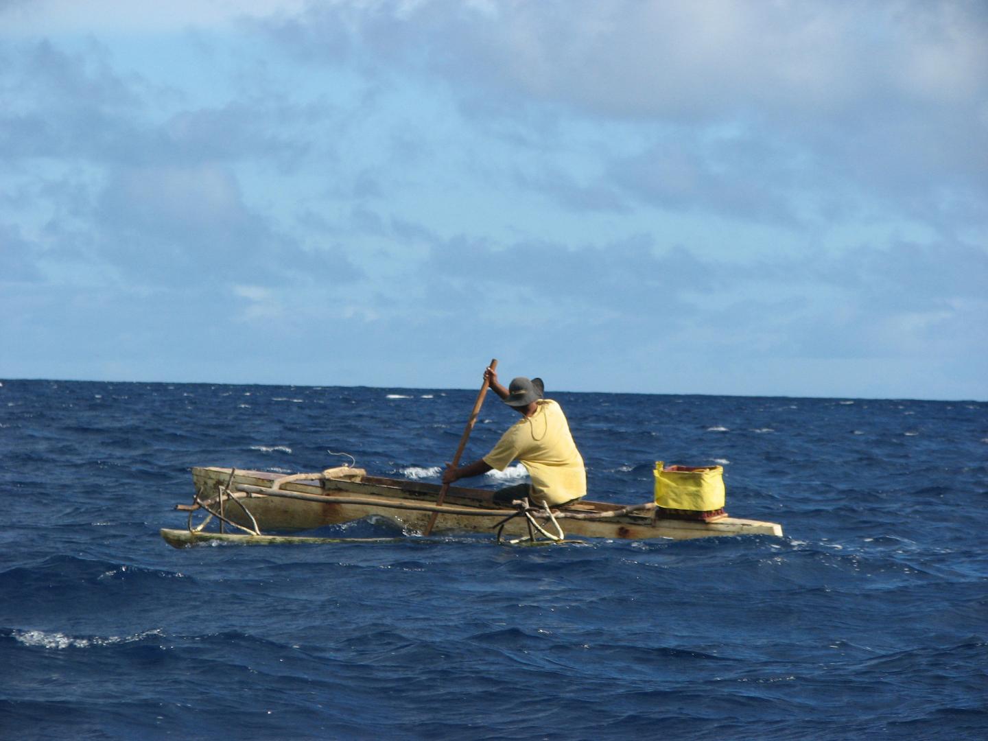 Paddling the Pacific