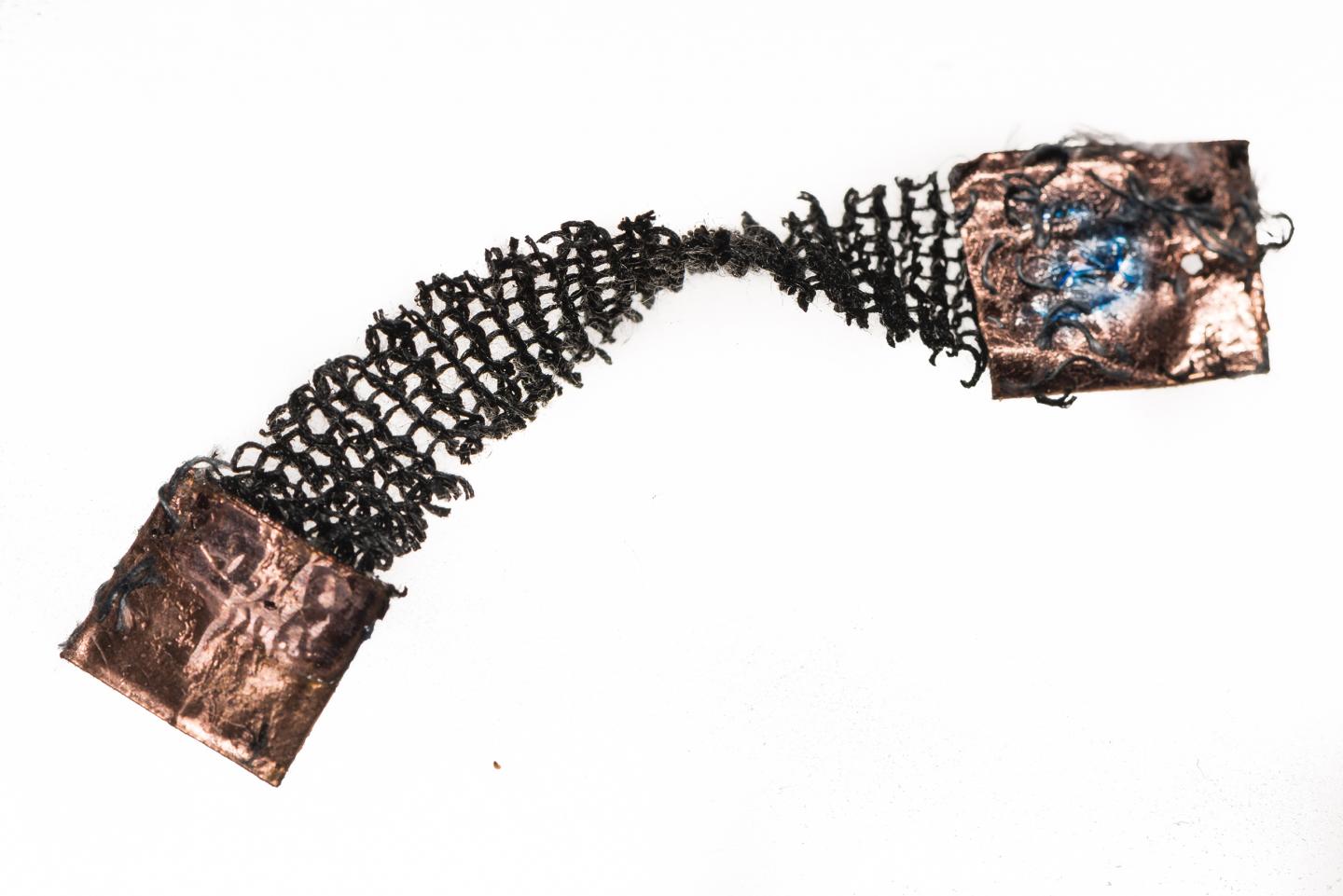 Knitting and Weaving Electrically Active Fabrics for Flexible 'Artificial Muscles' (11 of 12)