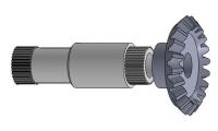 Mechanically Joined Bevel Gear