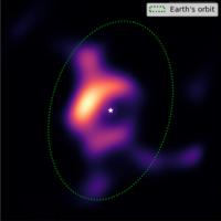 The Protoplanetary Disk around the R CrA Star
