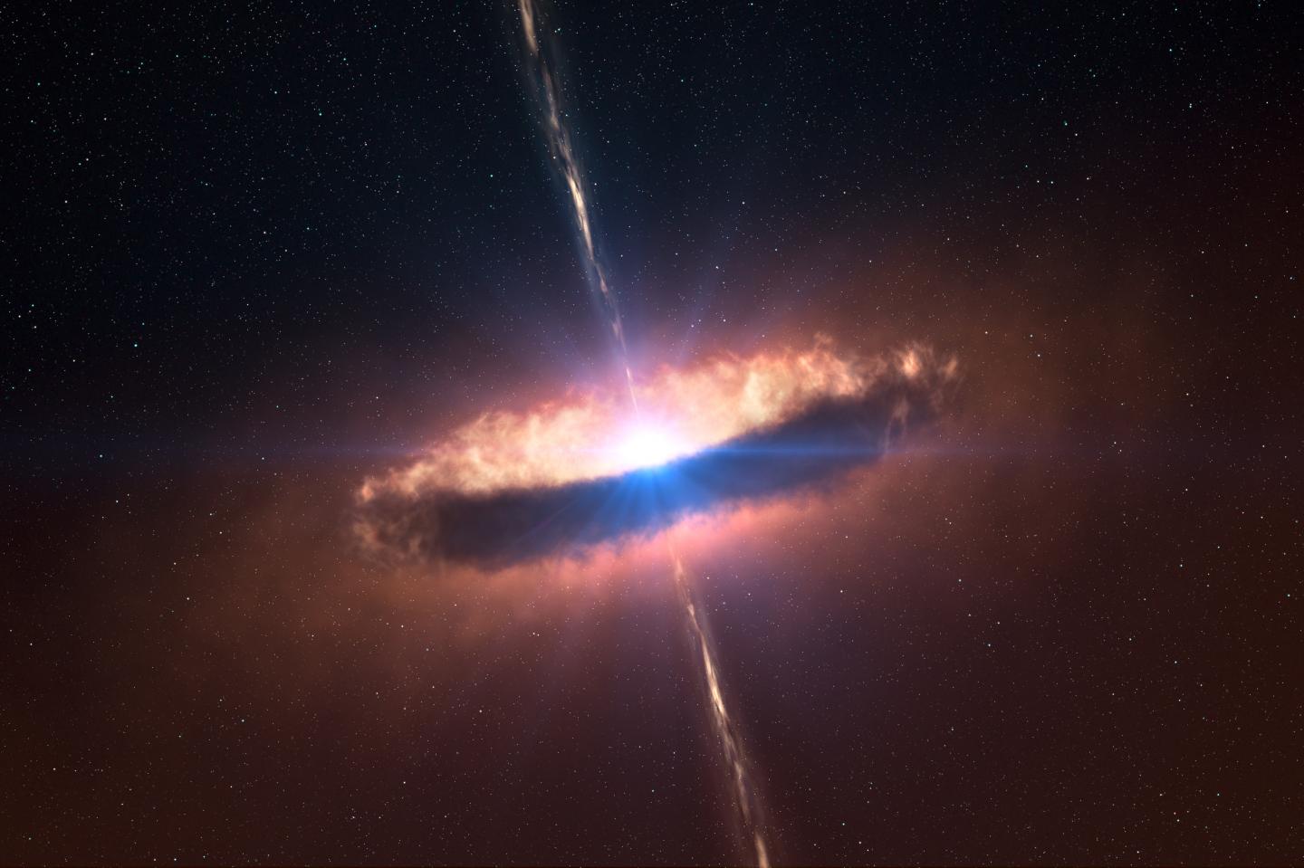 Jets Protrude from a Young Stellar Object