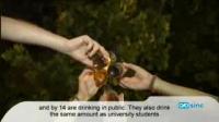 Young People Who Go out Drinking Start Earlier and Consume More and More Alcohol (2 of 2)