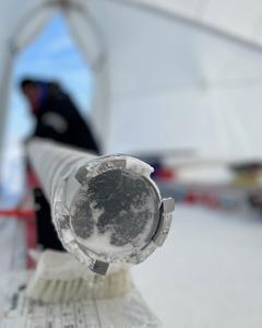 Aerosol fallout preserved in ice core