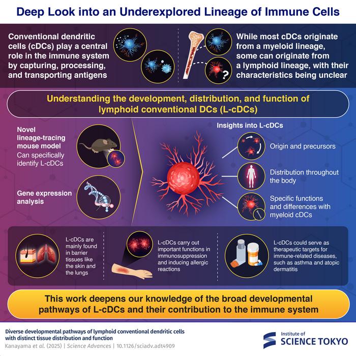 Exploring the developmental pathways of lymphoid-derived conventional dendritic cells