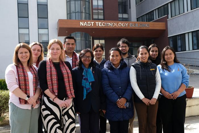 Cardiff and Nepali water research team