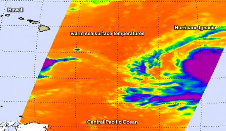 AIRS Image of Ignacio