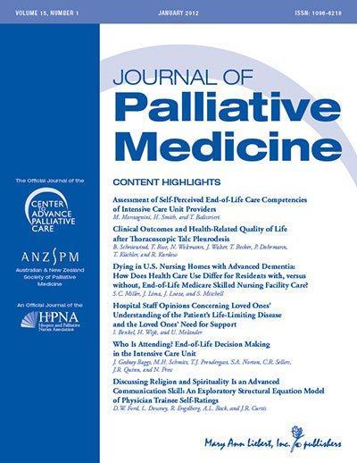 Journal of Palliative Medicine