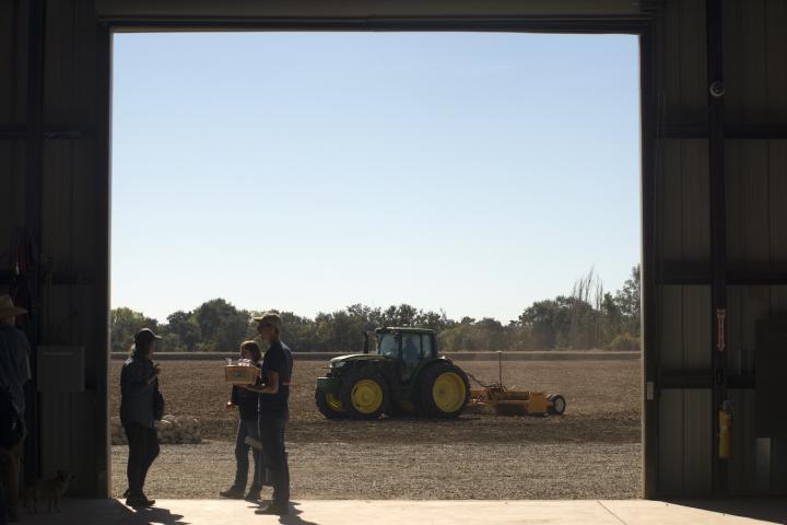 Russell Ranch Soil Class at UC Davis