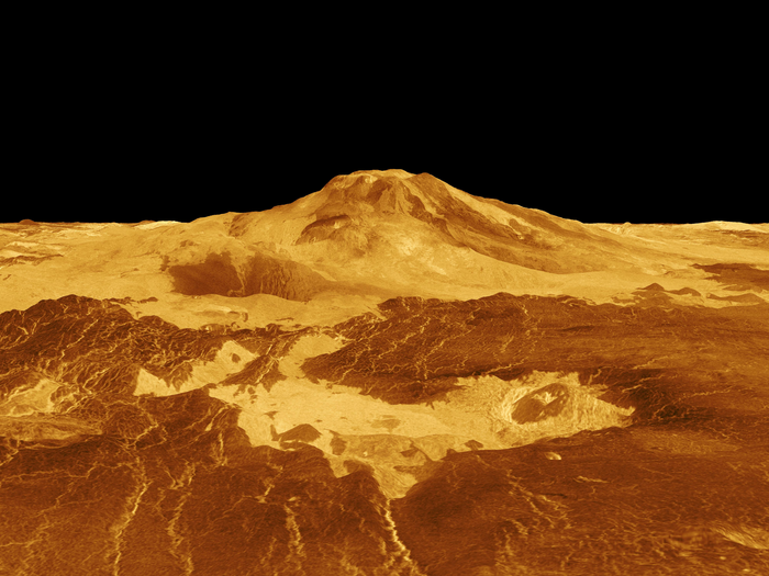 Venus volcano