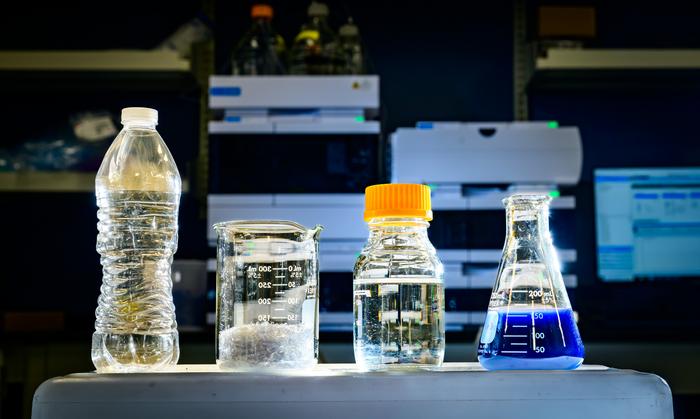 Turning plastic into dye